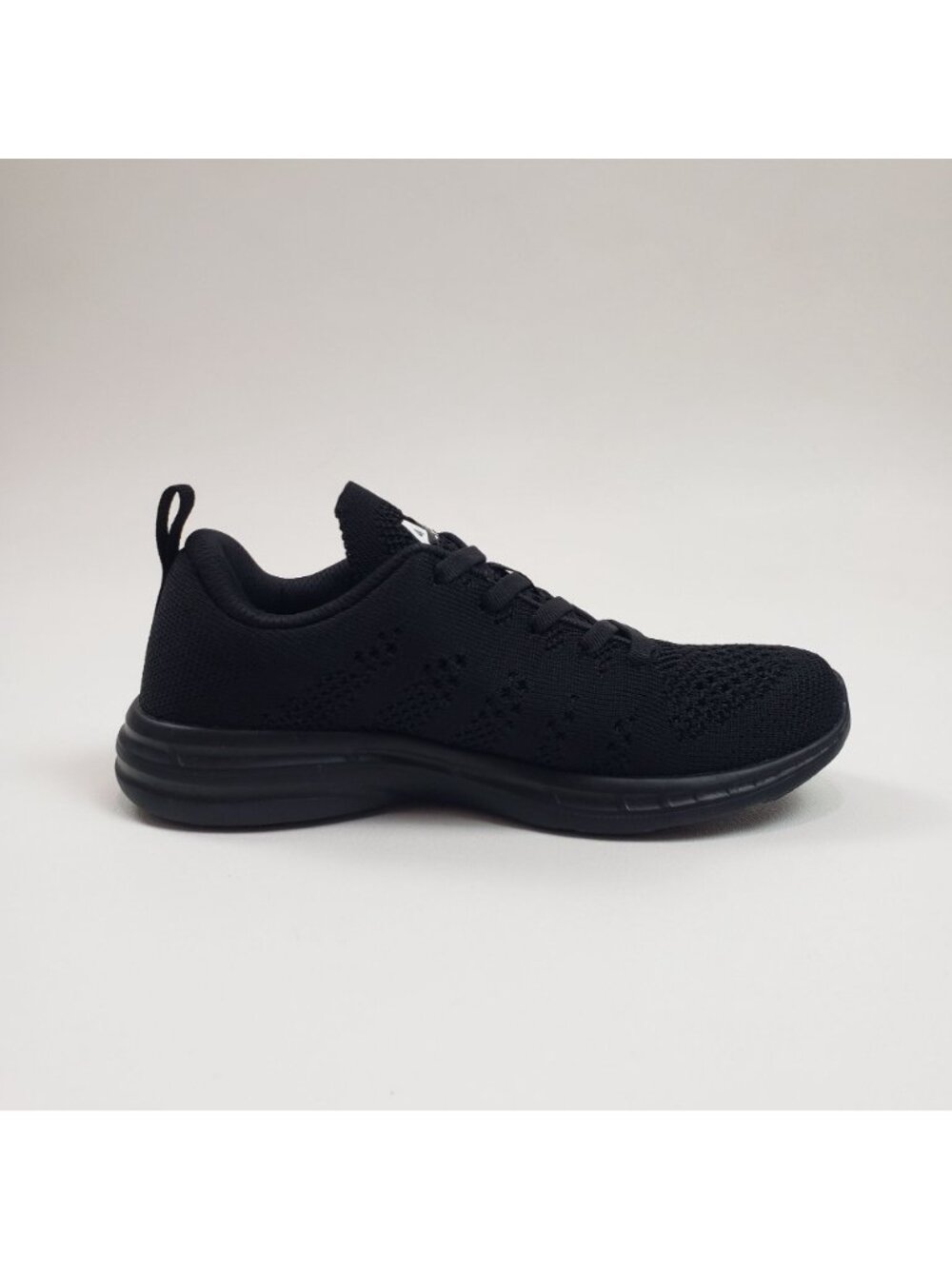 APL TechLoom Pro Black Black White Women’s Size 5 Athletic Knit Running Shoes - Picture 10 of 16